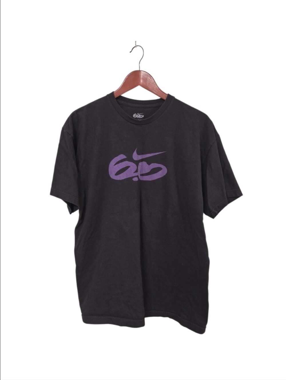 Nike Vintage 2000s 6.0 graphic t-shirt Mens XL distinctive purple 6.0 logo